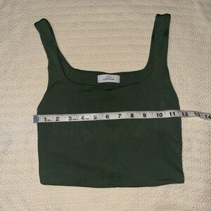 Aritzia Babaton Contour Square Neck Cropped Top